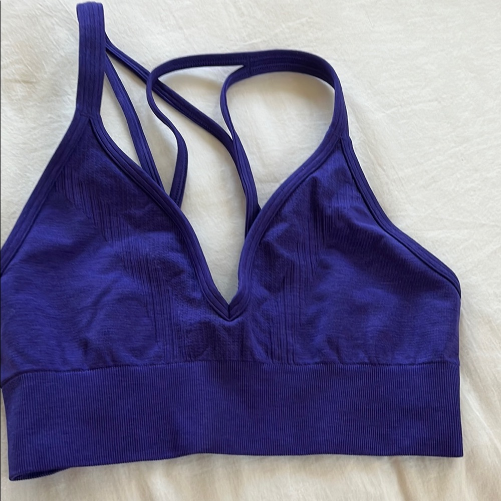 Lululemon Purple Strappy Bralette sports bra size 6